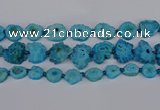 CNG2764 15.5 inches 15*20mm - 25*30mm freeform druzy agate beads