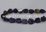 CNG2769 15.5 inches 20*22mm - 22*26mm freeform agate beads