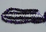 CNG2820 10*14mm - 13*18mm faceted nuggets amethyst beads