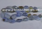 CNG2835 15.5 inches 12*16mm - 22*35mm nuggets blue lace agate beads