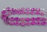 CNG2847 15.5 inches 15*20mm - 25*30mm freeform druzy agate beads