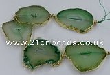 CNG2885 8 inches 40*50mm - 50*60mm freeform druzy agate beads