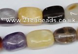 CNG29 15.5 inches 12*17mm nuggets mixed gemstone beads