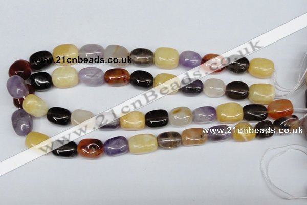 CNG29 15.5 inches 12*17mm nuggets mixed gemstone beads