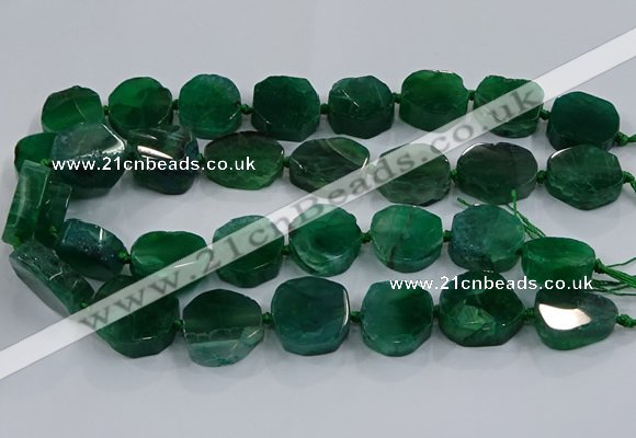 CNG2911 15.5 inches 12*16mm - 15*25mm freeform agate beads