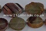 CNG2930 15.5 inches 18*25mm - 25*30mm freeform agate beads