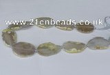 CNG2948 15.5 inches 22*30mm - 30*45mm freeform agate beads