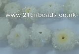 CNG2965 15.5 inches 8*10mm - 15*18mm freeform druzy agate beads