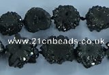 CNG2973 15.5 inches 8*10mm - 15*18mm freeform druzy agate beads