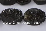 CNG2977 15.5 inches 13*18mm - 20*25mm freeform druzy agate beads