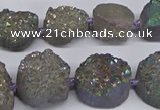 CNG2979 15.5 inches 12*16mm - 20*25mm freeform druzy agate beads