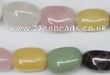 CNG30 15.5 inches 12*17mm nuggets mixed gemstone beads