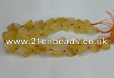 CNG3017 15.5 inches 15*20mm - 22*30mm nuggets citrine beads