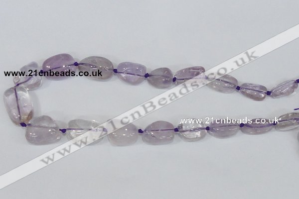 CNG311 15.5 inches 10*14mm – 15*20mm nuggets amethyst beads