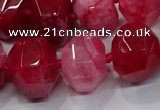 CNG3177 15.5 inches 12*16mm - 25*30mm nuggets agate beads