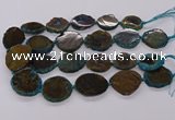 CNG3190 15.5 inches 22*30mm - 30*40mm freeform opal gemstone beads