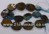 CNG3191 15.5 inches 35*45mm - 40*50mm freeform opal gemstone beads