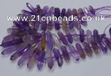 CNG3207 10*25mm - 12*45mm faceted nuggets ametrine beads