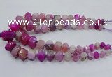 CNG3231 15.5 inches 12*16mm - 25*30mm nuggets agate beads