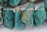 CNG3246 15.5 inches 25*35mm - 30*40mm nuggets amazonite beads