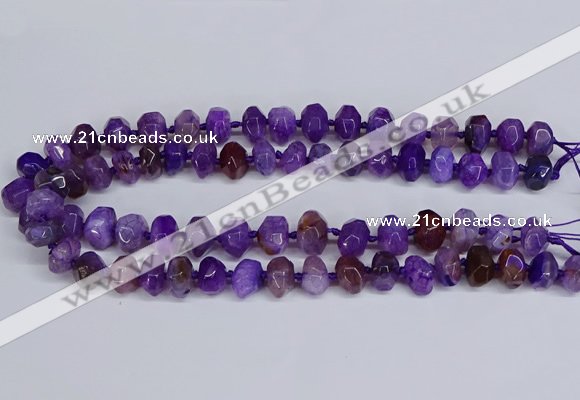 CNG3366 15.5 inches 10*14mm - 12*16mm nuggets agate beads