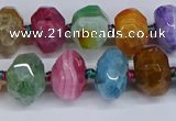 CNG3370 15.5 inches 10*14mm - 12*16mm nuggets agate beads