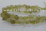 CNG3425 15.5 inches 15*20mm - 20*30mm nuggets lemon quartz beads