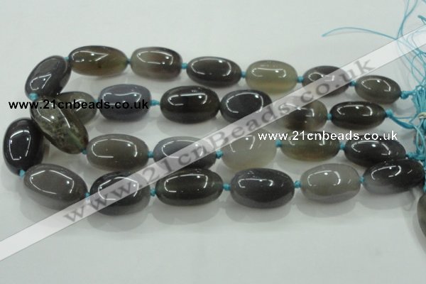 CNG349 15.5 inches 15*20mm - 20*30mm nuggets agate gemstone beads