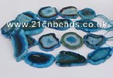 CNG3490 15.5 inches 35*40mm - 45*55mm freeform agate beads