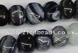 CNG35 15.5 inches 11*15mm nuggets madagascar agate gemstone beads