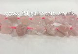 CNG3560 15.5 inches 18*20mm - 25*30mm nuggets rough rose quartz beads