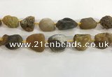 CNG3569 15.5 inches 18*20mm - 25*30mm nuggets rough agate beads