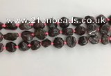 CNG3579 15.5 inches 10*14mm - 12*16mm nuggets garnet gemstone beads