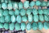 CNG3610 15.5 inches 13*20mm - 15*24mm faceted nuggets amazonite beads
