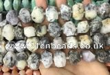 CNG3611 15.5 inches 13*20mm - 15*24mm faceted nuggets white opal beads