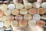 CNG3705 15.5 inches 15*20mm oval rough red aventurine beads