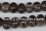 CNG38 15.5 inches 11*15mm nuggets smoky quartz gemstone beads