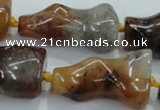 CNG425 15.5 inches 20*30mm - 20*45mm nuggets colorfull-phantom beads