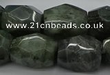 CNG5008 15.5 inches 13*18mm - 15*25mm faceted nuggets labradorite beads