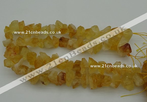 CNG5018 15.5 inches 12*18mm - 15*25mm nuggets citrine beads