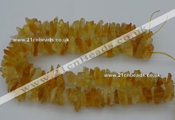 CNG5020 15.5 inches 5*15mm - 8*25mm nuggets citrine beads