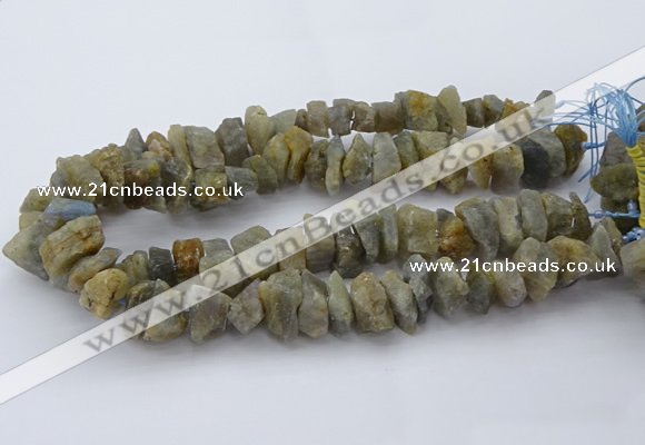 CNG5036 15.5 inches 12*20mm - 15*25mm nuggets labradorite beads