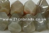 CNG5056 15.5 inches 15*20mm - 16*25mm faceted nuggets moonstone beads