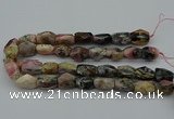 CNG5066 15.5 inches 13*20mm - 15*25mm faceted nuggets pink opal beads