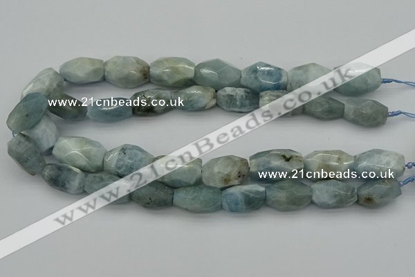 CNG5068 15.5 inches 13*20mm - 15*25mm faceted nuggets aquamarine beads