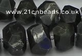 CNG5075 15.5 inches 13*18mm - 15*20mm faceted nuggets labradorite beads