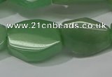 CNG5107 15.5 inches 14*20mm - 18*25mm freeform green aventurine beads