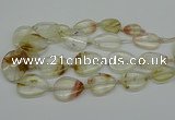 CNG5154 16*22mm - 30*35mm freeform volcano cherry quartz beads