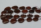 CNG5162 15.5 inches 16*22mm - 30*35mm freeform mahogany obsidian beads