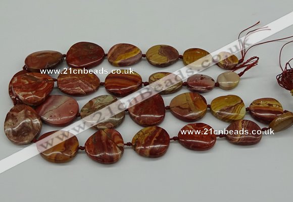 CNG5171 15.5 inches 16*22mm - 30*35mm freeform rainbow stone beads